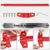Homaisson 24 Inch T Square Woodworking Ruler, Precision Ruler Tsquare