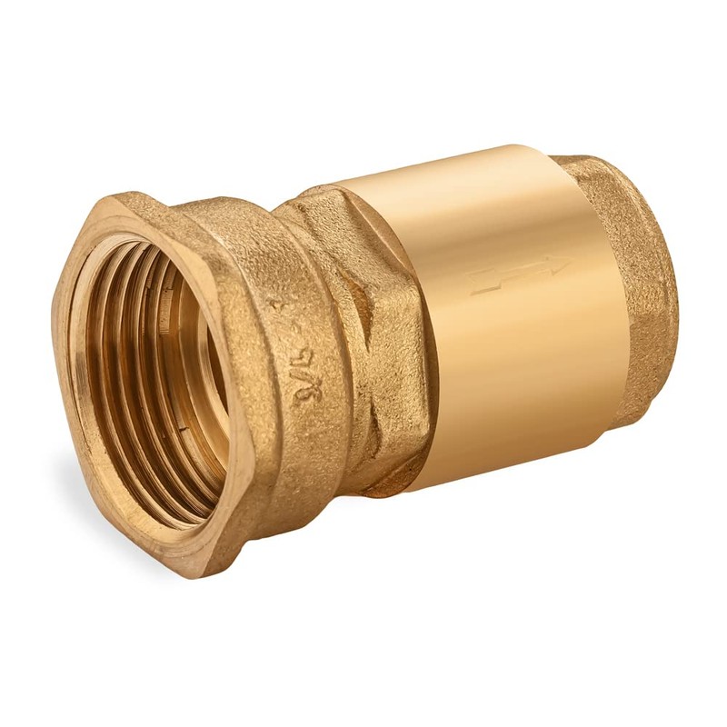 One Way Check Valve 3/4" Female Backflow Preventer, Check Valve