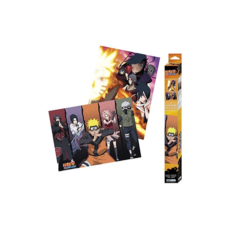 ABYstyle - Naruto set of 2 Chibi posters