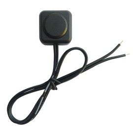 12V 24V Latching Switch, Mini Latching Push Button Switch, On Off Push Button Switch with 11.5’’ Pre-Wired, Surface Mount Easy Installation