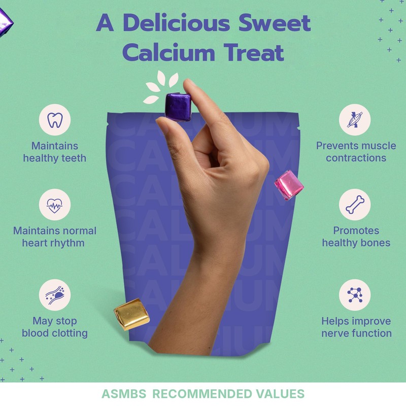 Calcium Citrate Bariatric Calcium Chews with 1000 IU Vitamin D3