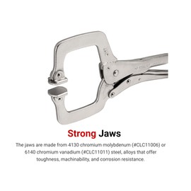 TEKTON Swivel Pad Locking Clamp Set (5-Piece) | CLK91102