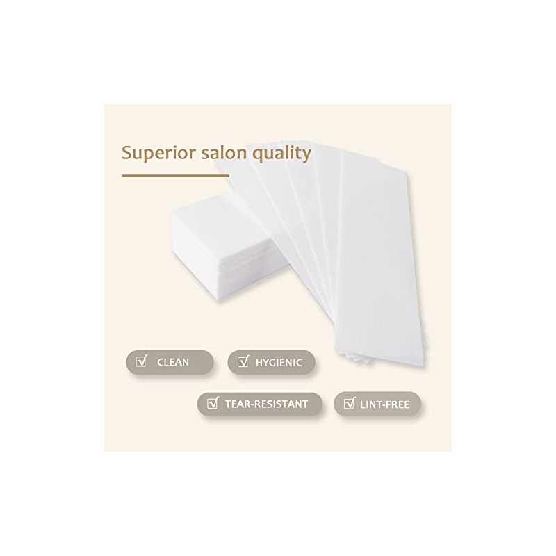 Salon Quality Non-woven Wax Strips for Body and Facial Hair