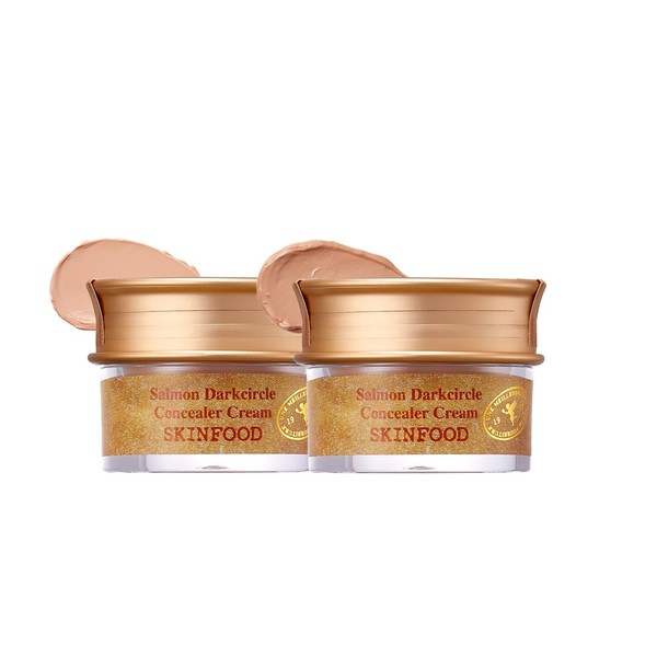 Skinfood [1+1] Salmon Dark Circle Concealer No. 1/No. 2, No.