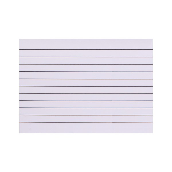 Idena 11185 - Index Cards DIN A6, Pack of 100