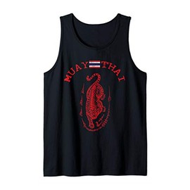 Muay Thai Kickboxing Awesome Tiger Sik Yant Tank Top