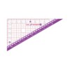 Sonic Nano Pita Girl Triangle Ruler 3.9 inches (10 cm)