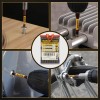 ELEAD Allen-Wrench Hex Drill Bit Set: 21PCS Durable Impact Allen