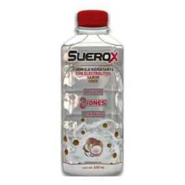 Suerox Sabor A Coco 630 Ml Electrolitos Oral 8 Iones Pack 6                                                                                           