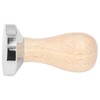 Coffee Tamper, Flat Bottom Detachable Design Coffee Powder Hammer Wooden