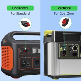 2FT Anderson Extension Cable 12AWG - Solar Anderson Adaptor Wire for Portable Power Station Solar Generator Solar Panel,PP15/45 Anderson Connector