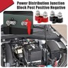 Lyxheth 2PCS Bus Bar 12V 200A Battery Power Distribution Block,