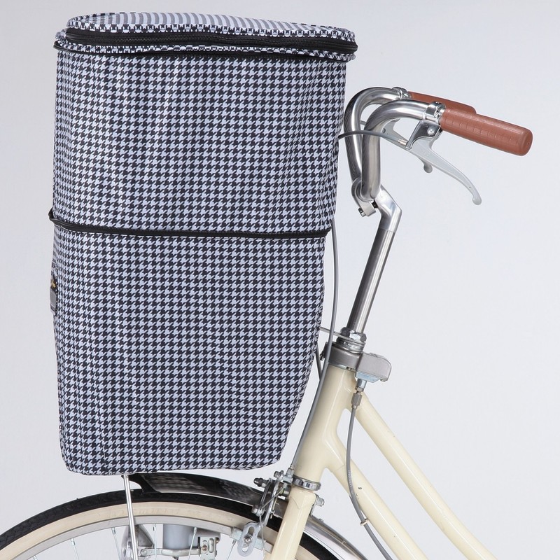 Kawadomi Seisakusho KW-259CH Bicycle, 2-Level Front Basket Cover, Chidori