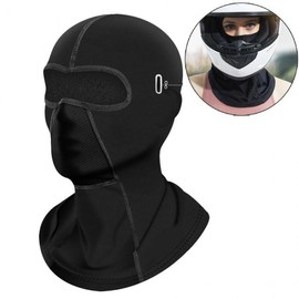Motorcycle Cold-Proof Mask Bicycle Riding Winter Balaclava Black