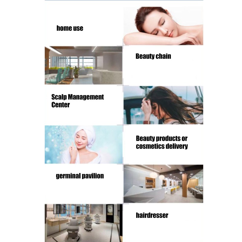 Hair Detector Scalp Skin 2MP Camera 100x WIFI Facial Wireless