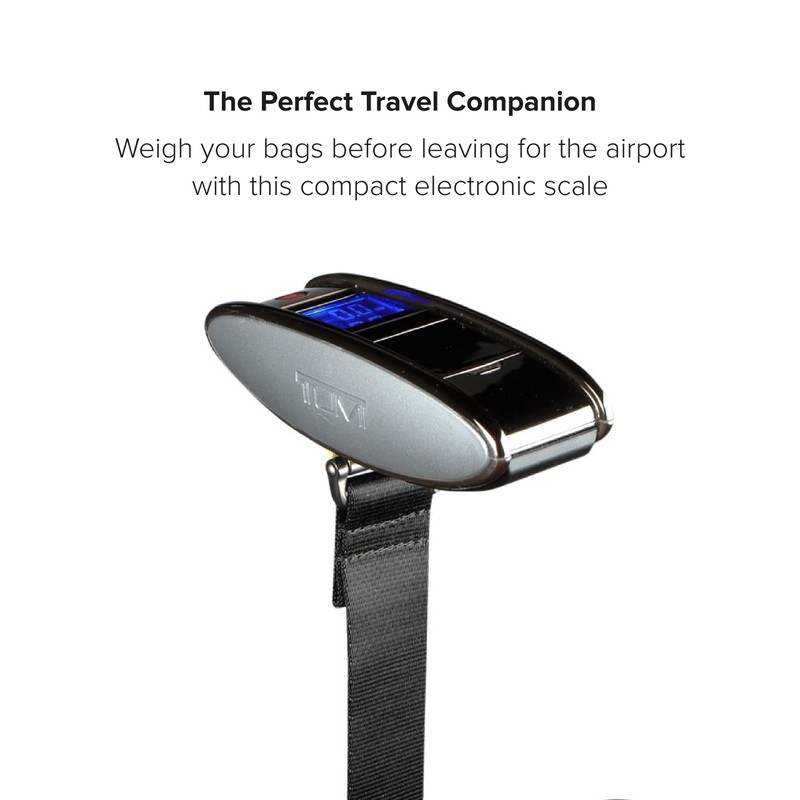 TUMI Scale - Portable, Handheld Digital Luggage Scale - Suitcase