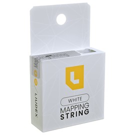 LIUDEX - Pre-Inked White Ink - Eyebrow Mapping String – an Essential Cosmetic Tool for Microblading and Waxing; Effective and Easy-to-Use White Ink Eyebrow Thread Brow Marker