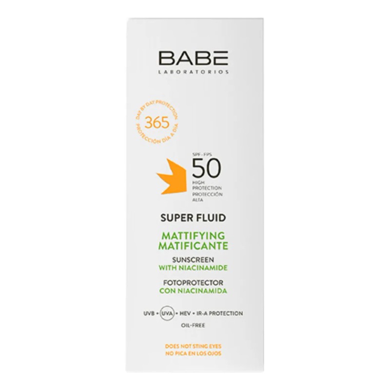 Babé Super Fluid Spf50 50 Ml Fotoprotector Matificante