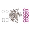54 Pieces Plasma Cutter Torch Parts Electrode Nozzle Set Ceramic