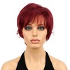 Lydell 8" Short Layered Shaggy Wavy Wigs Full Heat Resistant
