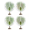 Fruit Tree Netting with Zipper - 4 Pack for Garden