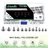 Keadic 240pcs M3 M3.5 M4 M5 Terminal Block Screws Assortment