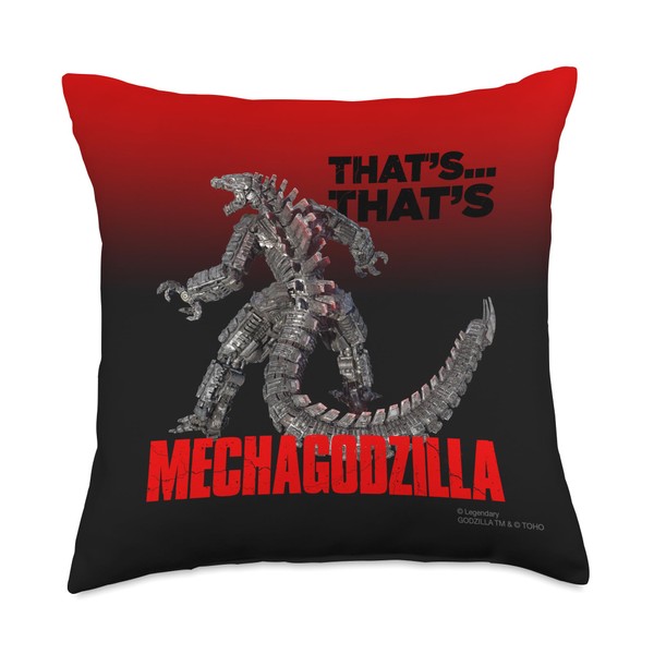 Godzilla vs Kong - That's Mechagodzilla Throw Pillow