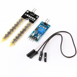 JESSINIE - 5 sensores de humedad del piso LM393, módulo higrómetro de 3.3V-5 V para sistema de riego automático Arduino robot inteligente coche