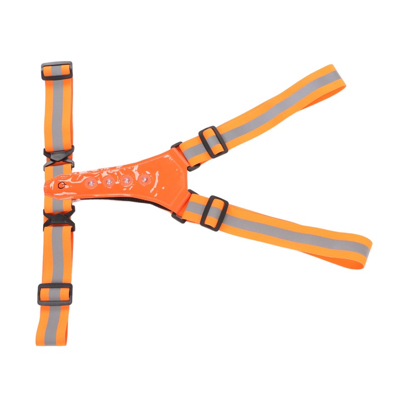 LED Reflective Vest Running Gear Band 3 Lighting Mode 360°
