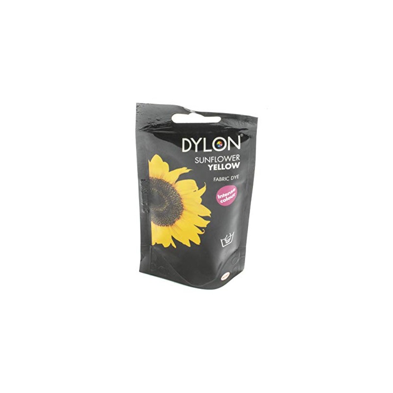 Dylon Fabric Dye, Sunflower Yellow, 50G