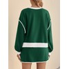 Fisoew Womens Sweatsuits 2 Piece Set Crewneck Sweatshirts High Waisted