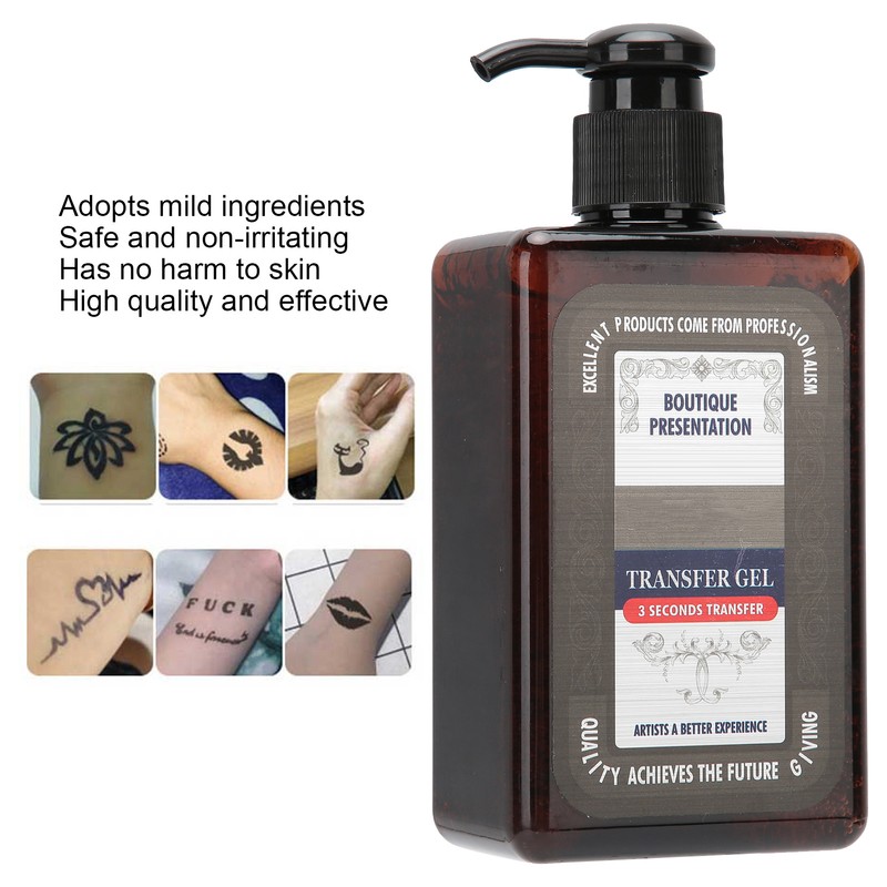 Professional Tattoo Transfer Gel Pattern Transfer Tattoo Stencil Application Solution