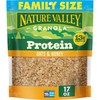Nature Valley Protein Granola, Oats and Honey Granola, Resealable Snack