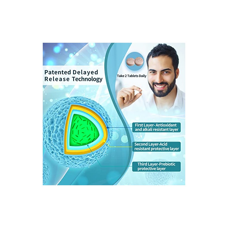 Nature Target Probiticos para Hombres con Suplemento Men Care