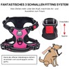 PoyPet No Pull Dog Harness, Front Reflective Pet Vest for