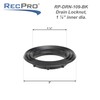RecPro RV Drain Locknut | For 1.5" Threaded Drains |