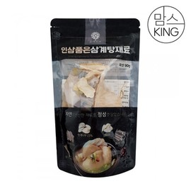 Changwon Mall [Mom's King] Gagopa Healing Food Ginseng-infused Samgyetang Ingredients 90g / [맘스킹]가고파힐링푸드 인삼품은삼계탕재료 90g