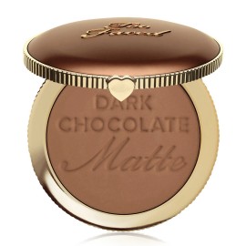 Too Faced Chocolate Soleil Matte Bronzer Shade DARK CHOCOLATE 8g / .28oz