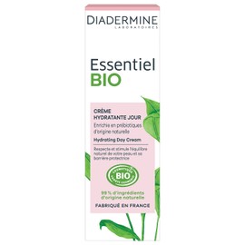 Diadermine - Essentiel Bio - Moisturising Face Cream - Enriched with Prebiotics of Natural Origin - Certified Organic - 99% Ingredients of Natural Origin - 50ml