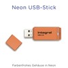 Integral Neon 128 GB USB 3.0 Flash Drive - Orange