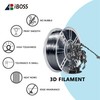 iBOSS 3D Printer Silk Filament, Shiny Silk PLA Plus Filament