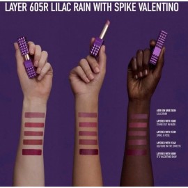 Valentino NEW Valentino Purple LE Spike Extra Purple Shimmer Color #605R Lilac Rain In Box