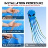 Kites for Adults Giant Octopus Kite 26ft for Outdoor Fun