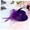 OATIPHO Party Headwear Hair Bowler Hat Guy Costume Sparkly Bridal