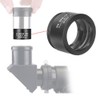 Datyson 2X Eyepiece End Magnification Lens Astronomical Telescope Accessories Black