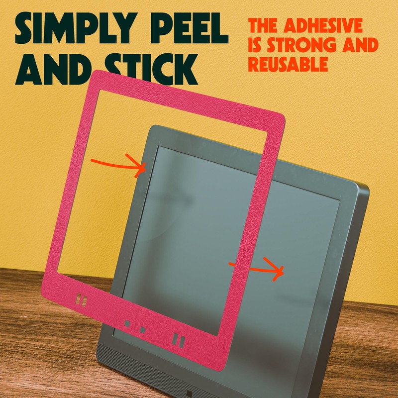 Pix-Star Digital Photo Frame Skins (Pink, 15 Inch)