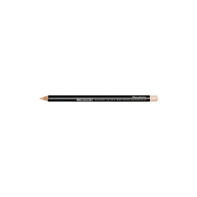 Beni Durrer Macadamia Contour Pencil, Cream-White, Pack of 1 (1