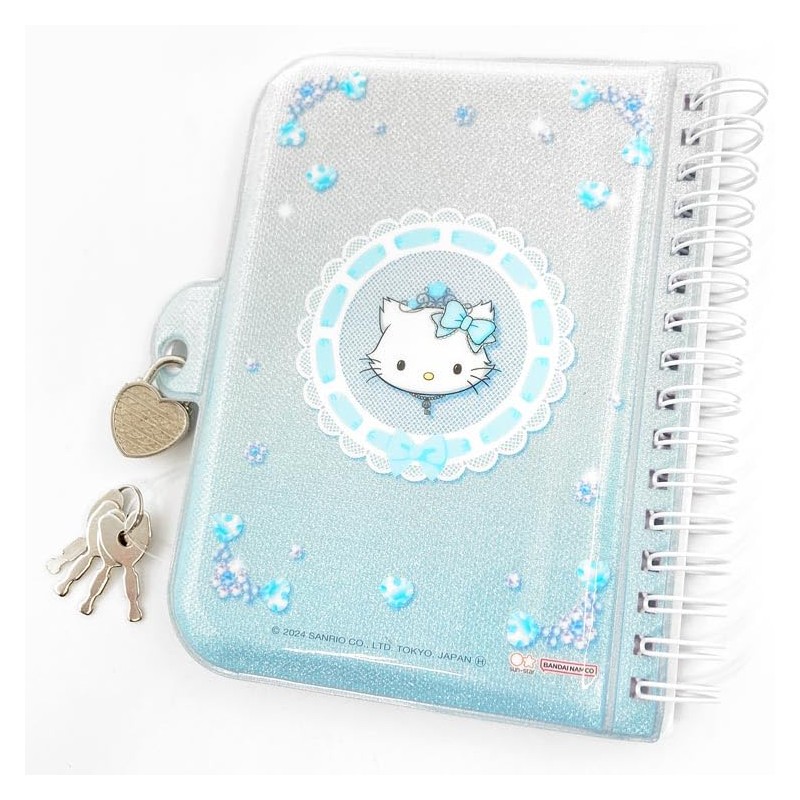 Sunstar Stationery S2642760 Sanrio Character Notebook, Keyed, Y2K Ballet Core,