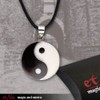 "Yin-Yang" 20 mm 925 EtNox-Pendant Silver (K358)