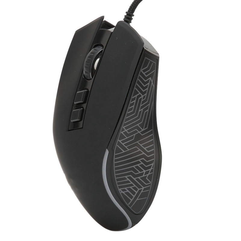 Gaming Mouse USB2.0 4 Adjustable DPI RGB Backlit Ergonomic Design
